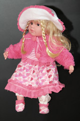 cloth iron and plastic toys