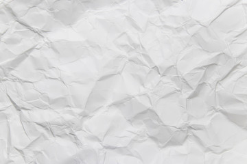 Crumpled White Paper