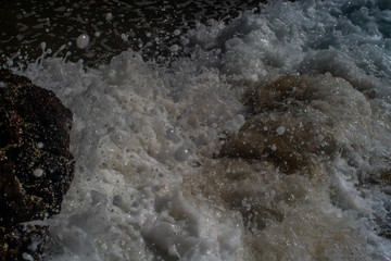 Obraz premium water on the rocks