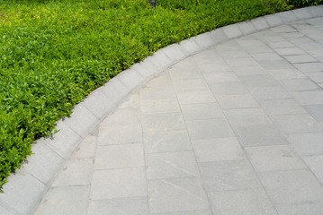Obraz premium path in the garden