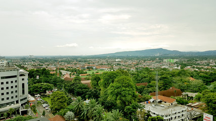 Obraz premium View of Green City