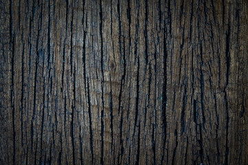 Old dark wood texture and background