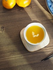 한국의 전통음료 단호박 식혜 