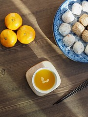 한국의 전통음료 단호박 식혜 