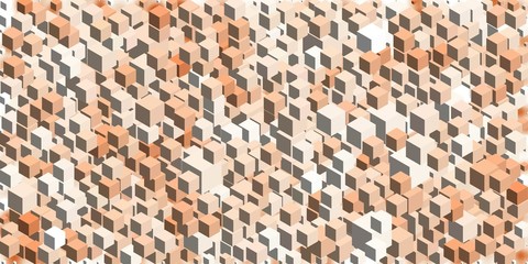 Abstract colorful canvas square geometric seamless pattern 