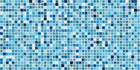 Abstract colorful canvas square geometric seamless pattern background
