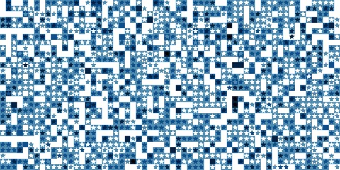 Abstract colorful canvas square geometric seamless pattern background