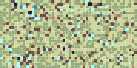 Abstract colorful canvas square geometric seamless pattern background