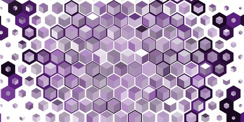 Abstract colorful honeycomb honey seamless pattern hexagon mosaic