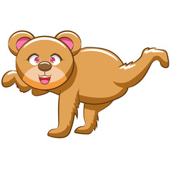 teddy bear vector graphic clipart design