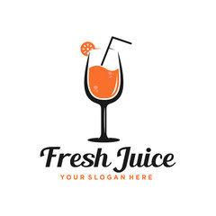 Fresh juice modern logo design inspiration