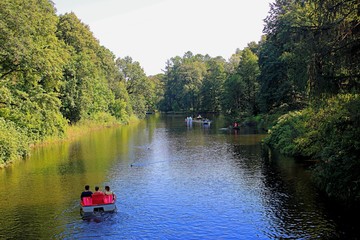 boat trips on the river in the Park