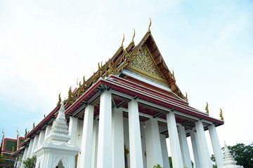 temple and buddha statue	