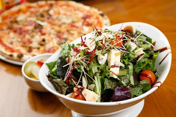 Western home-cooked food on a plate