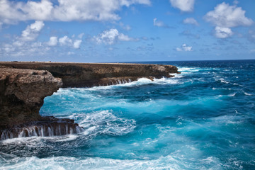 Rugged Coast of Washington Slagbaai National Park, Bonaire © Guy Bryant