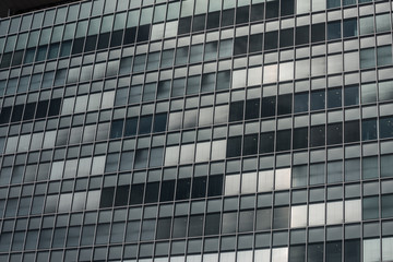 Fototapeta na wymiar close-up of modern office building exterior