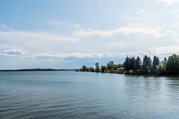 Dramatic cloudy sky over Ottawa, Canada