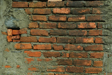 Brick wall  textured background