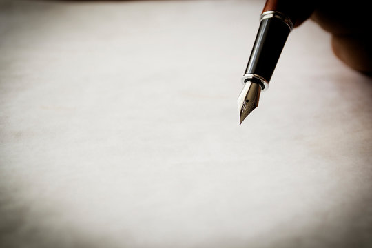 Old fountain pen