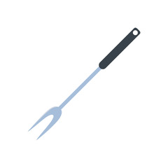 fork cooking icon on white background
