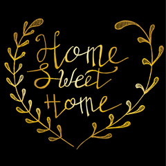 home sweet home, quote