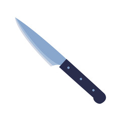knife cooking icon on white background