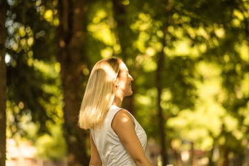 Naklejka premium Nature provides us only the most beautiful.