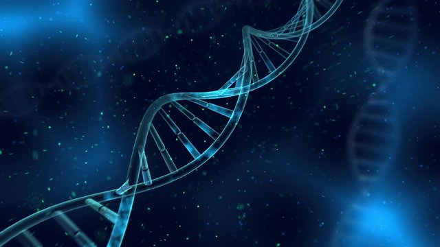 DNA Strand Genome Medical Science image background