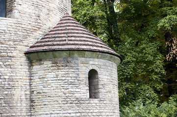 rounded small tower