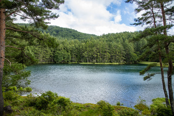 信州　御射鹿池