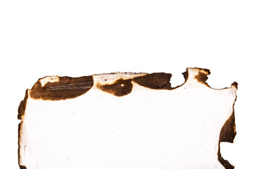 paper burned old