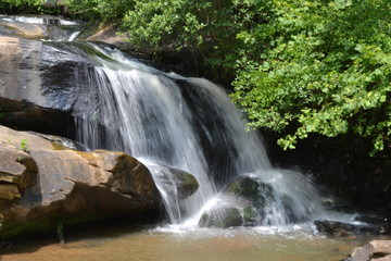 waterfall in forest
