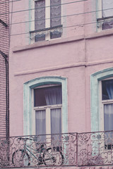 Vintage Pink House In France