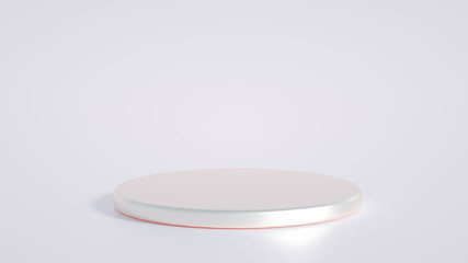 Beautiful luxury background pedestal. 3d illustration, 3d rendering.