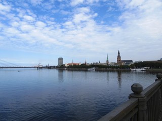 Riga an der Ostsee in Lettland