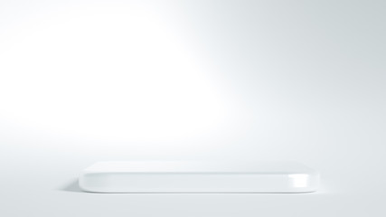 Beautiful luxury background pedestal. 3d illustration, 3d rendering.