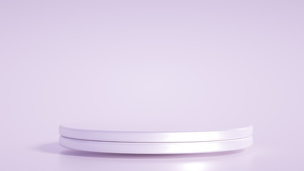 Beautiful luxury background pedestal. 3d illustration, 3d rendering.