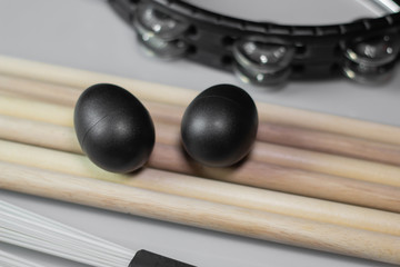 Egg shaker percussion