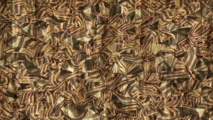 Abstract triangle crystal background. 3d illustration, 3d rendering.