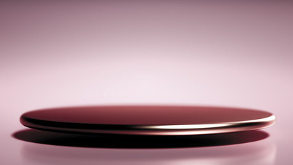Beautiful luxury background pedestal. 3d illustration, 3d rendering.