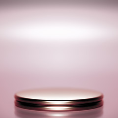 Beautiful luxury background pedestal. 3d illustration, 3d rendering.