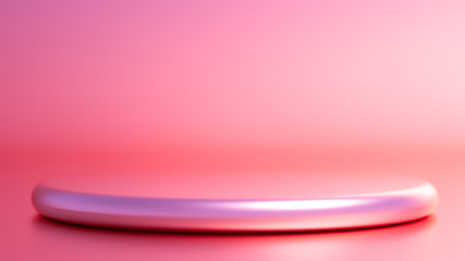 Beautiful luxury background pedestal. 3d illustration, 3d rendering.