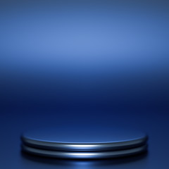 Beautiful luxury background pedestal. 3d illustration, 3d rendering.