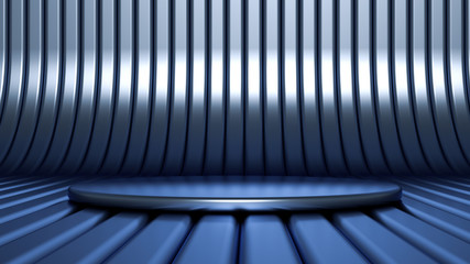Beautiful luxury background pedestal. 3d illustration, 3d rendering.