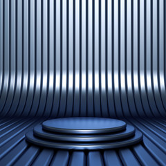 Beautiful luxury background pedestal. 3d illustration, 3d rendering.