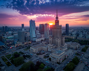 Fototapeta Warszawa obraz