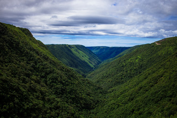 View of Mountains in Shillong, Meghalaya, India