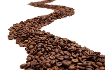 Obraz premium coffee way