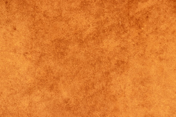 close-up of brown leather texture of old drum made from cow skin