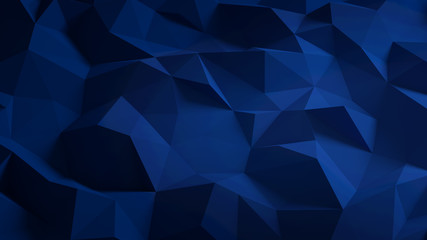 Beautiful festive crystal triangle background. 3d illustration, 3d rendering.